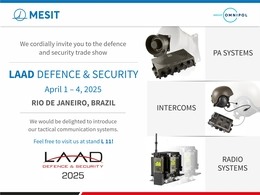 MESIT Heading to LAAD Defence & Security 2025 with Tactical Communication Systems